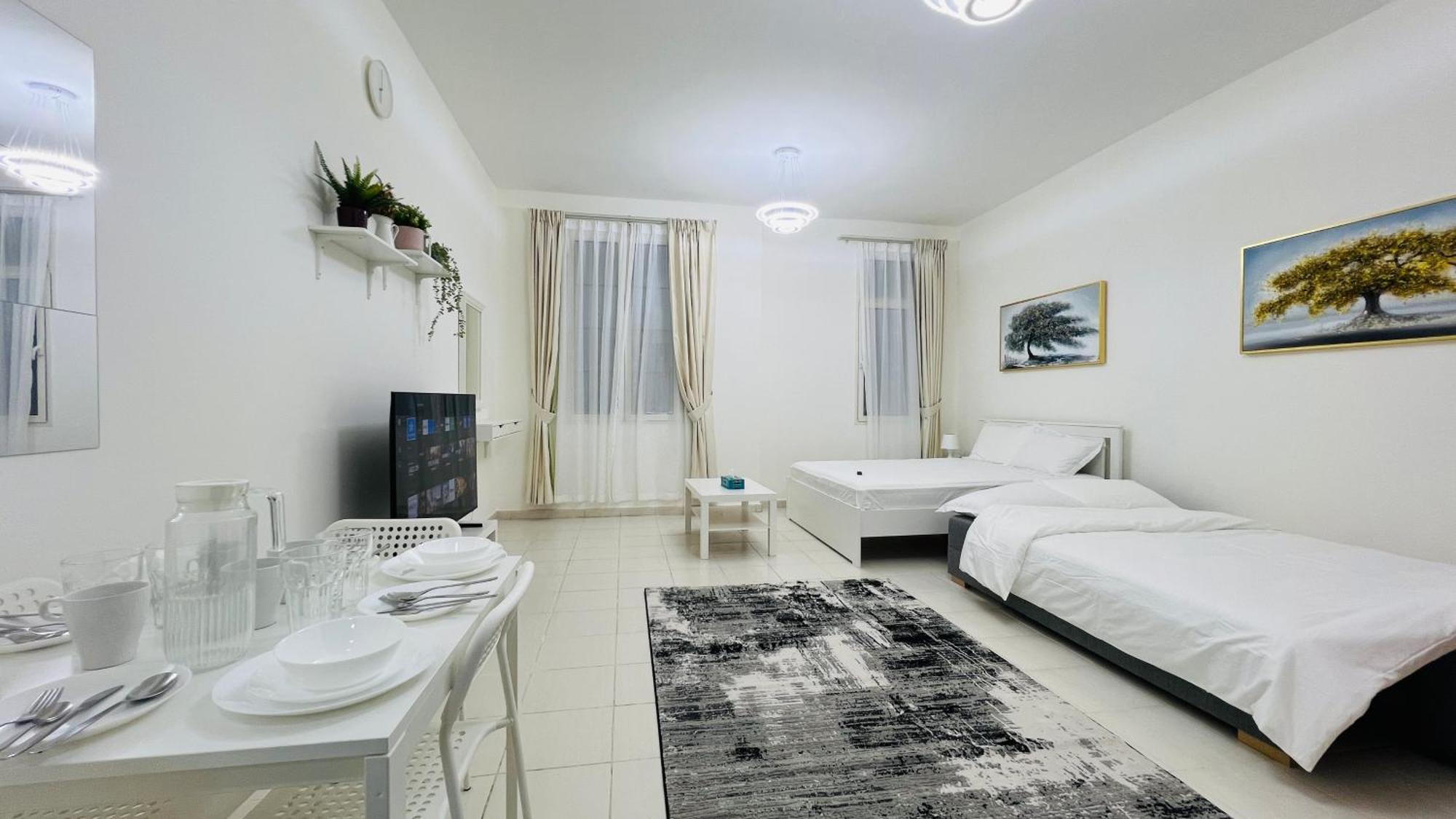 France Cluster International - Spacious Bright Furnished Apartment Dubai